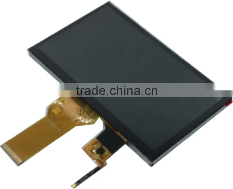 WVGA 800x 400 7.0 inch TFT LCD screen panel+ capacitive Touch with B2B rgb interface 50PIN