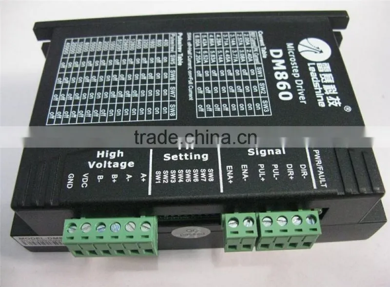 DM860 china leadshine 57mm 86mm stepper motor driver