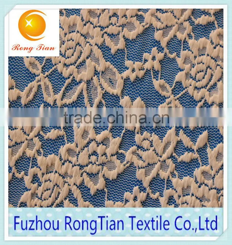 Wholesale nobility white embroidery lace fabric for marriage