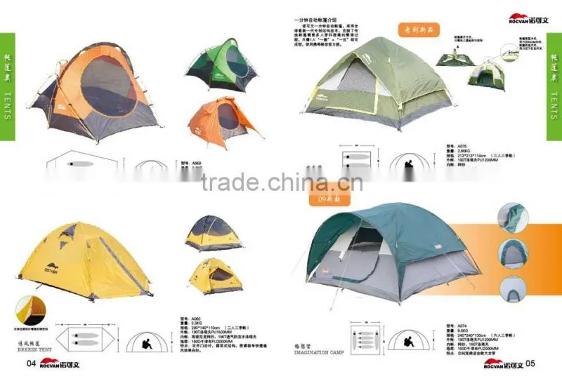 Single Person Tunnel Family Tent