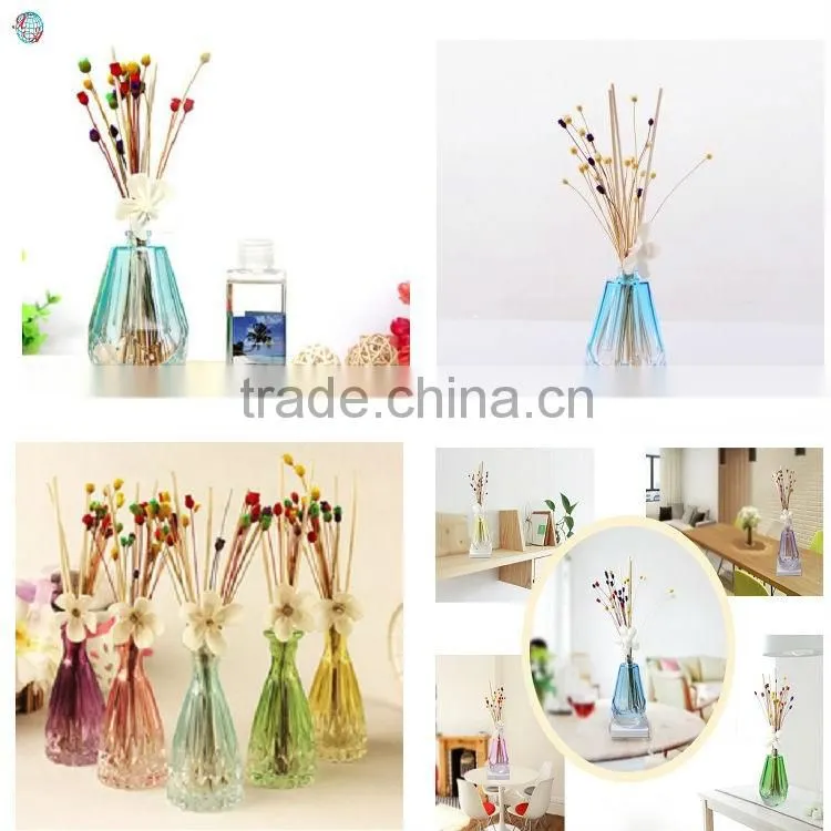 Multi-Colored Flower Aroma Fragrance Reed Diffuser In Air Fresheners