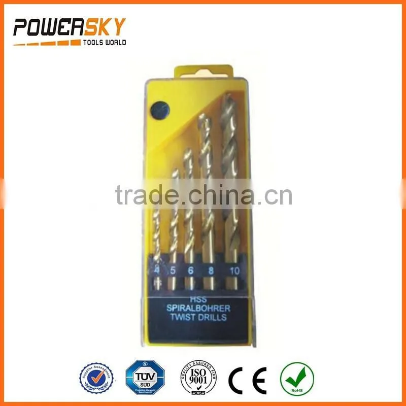 5PC Twist Drill Set