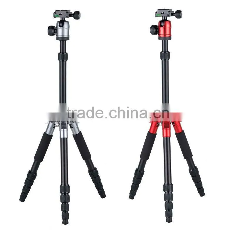 2-section Center Column Colorful Camera Tripod