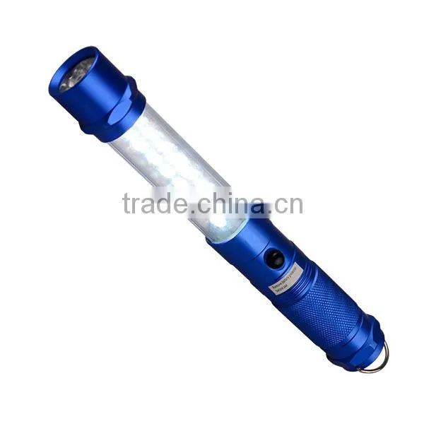 AAA Bettery 16+8 LEDS + 1 Laser Aluminum working light with Magnet