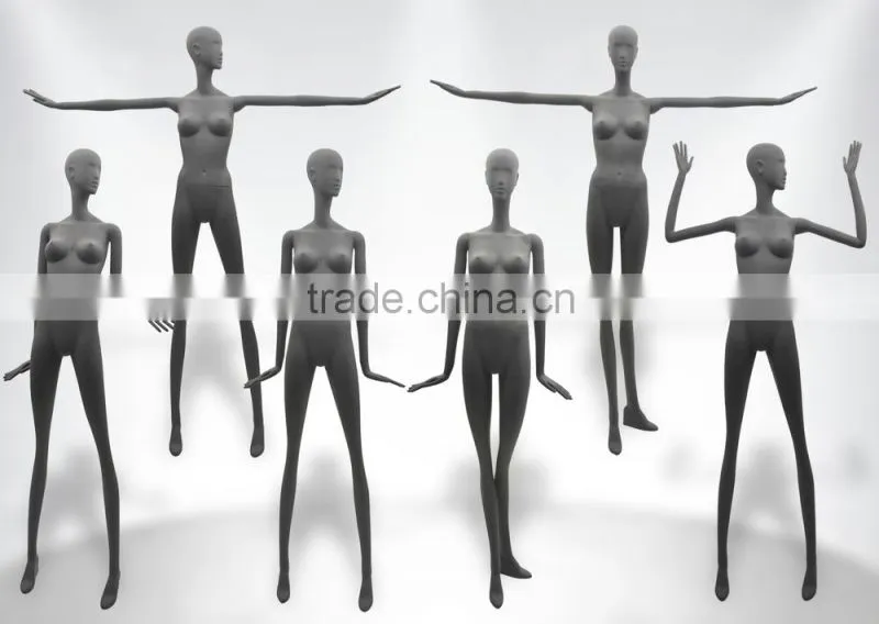 New Design Gray High Full-Body Female Mannequin