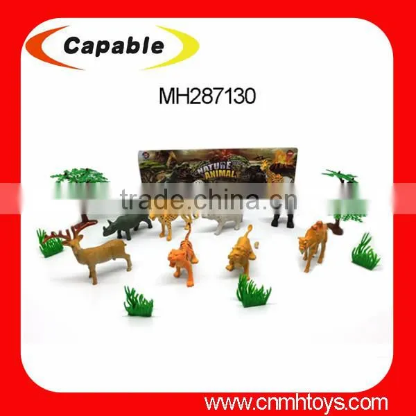 Wholesale various dinosaur plastic toys, mini animal toys