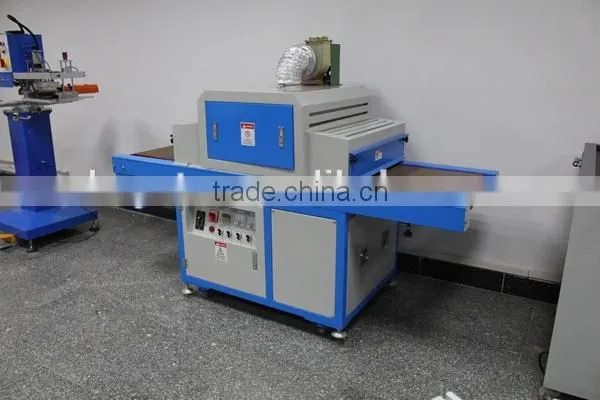 Screen printing ultraviolet tunnel dryer machine
