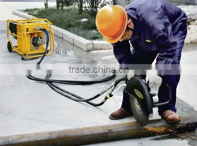 pavement concrete saw