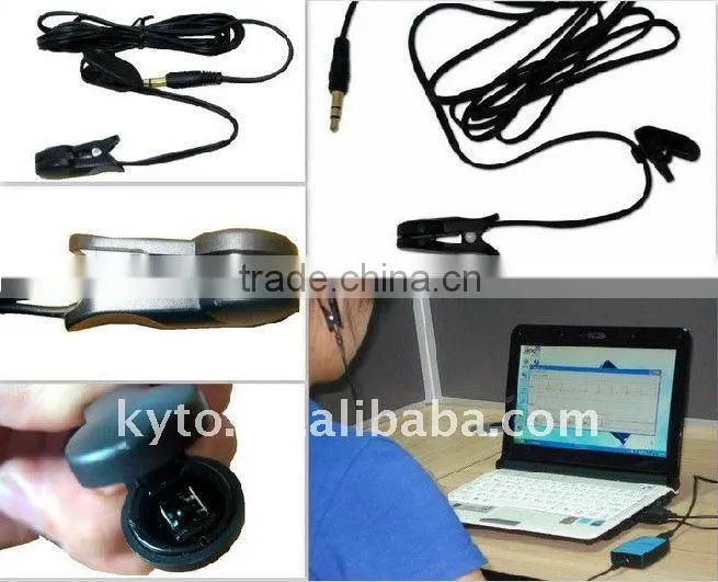 KYTO factory outlet fingertip pulse sensor with micro USB retractable cable