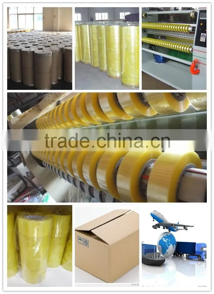 Wholesales water-proof BOPP super clear carton packing tape