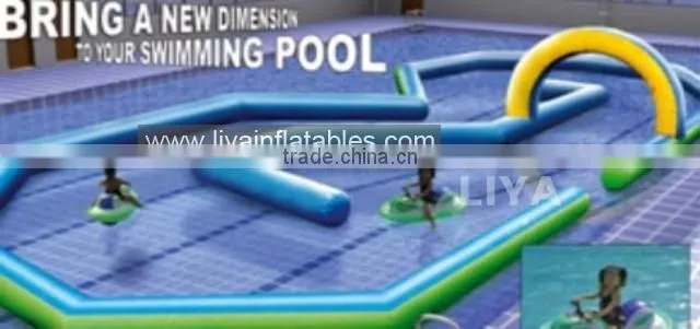 Air sealed inflatable flying fish water game