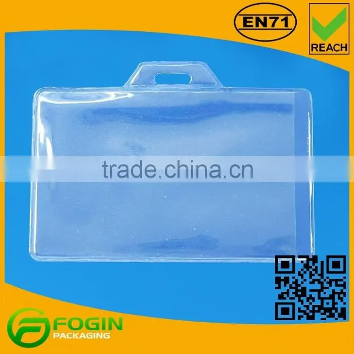 wholesale custom clear poly bag with header
