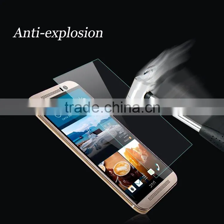 China wholesale price ultra alim 0.25mm tempered glass screen protector for Htc M9