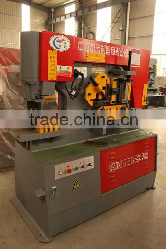 Top Quality Ironworker Machine with Punching features