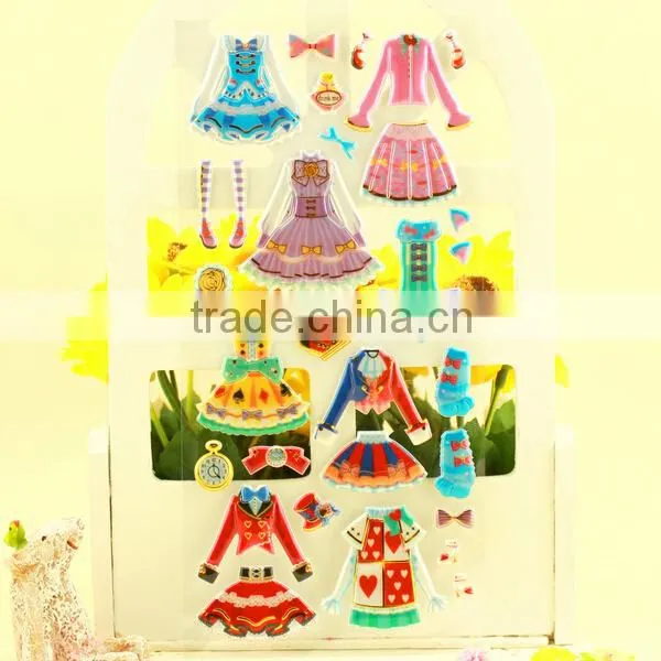 plastic sticker middle child gifts stickers global gift