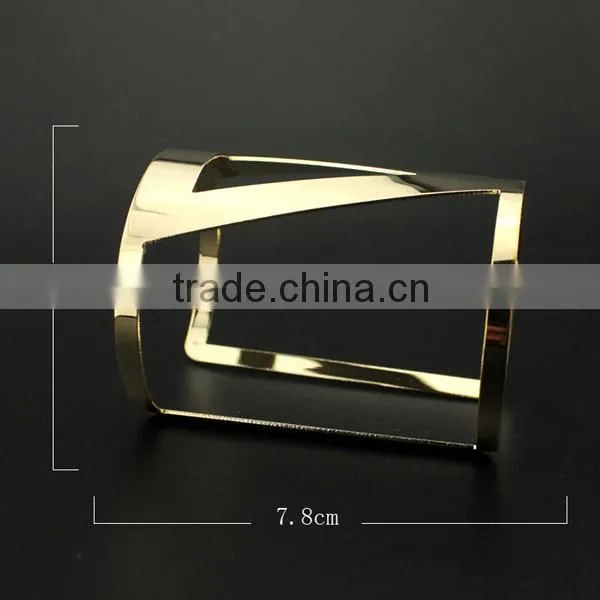 screw cuff bracelet plain metal bangle design