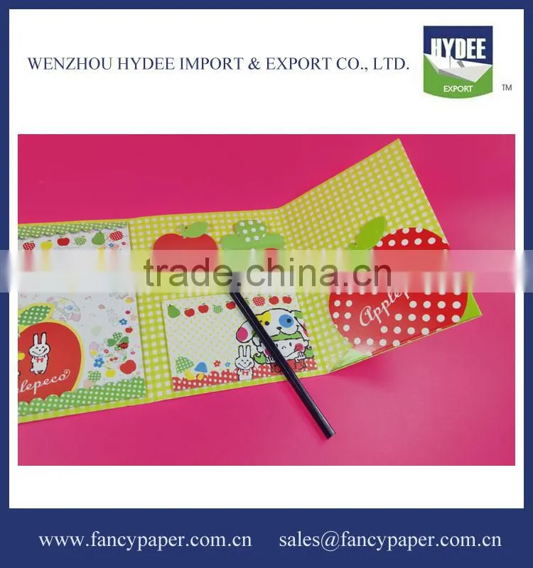 Memo pad sticky note set /Sticky note pad with memo book