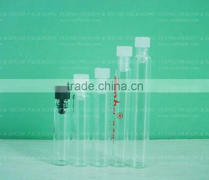 tester glass bottle 3ml
