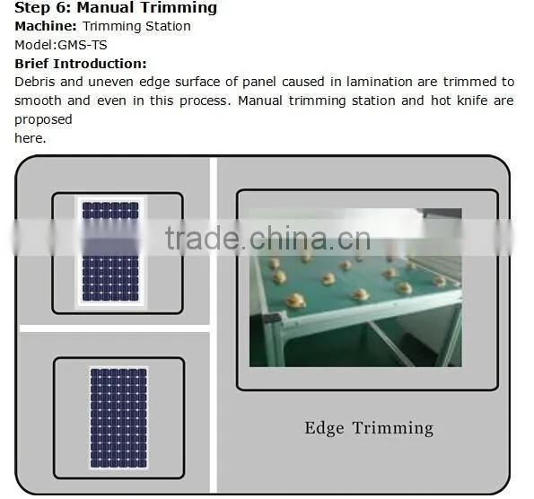 PV module assembly equipment