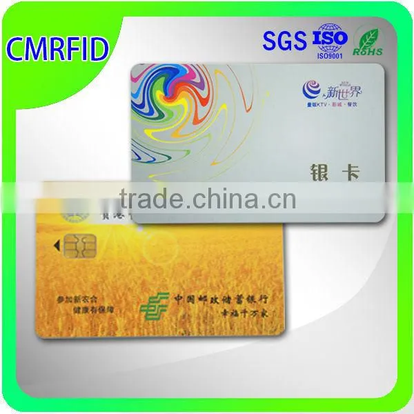 preprinted smart card