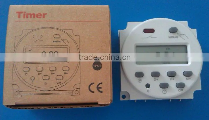 7 Days Programmable Digital Timer for controlling Systems (CN101A,THC101,CN303)
