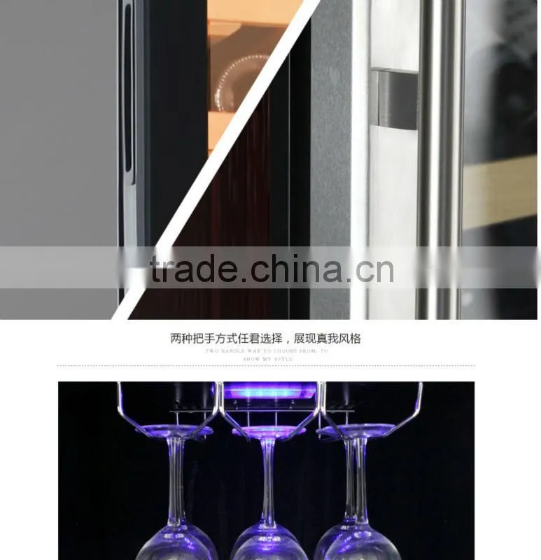 Shentop 168-bottle humidity wine cooler with luxury touch STH-G168UA steel handle refrigerated wine dispenser Compressor Cooler
