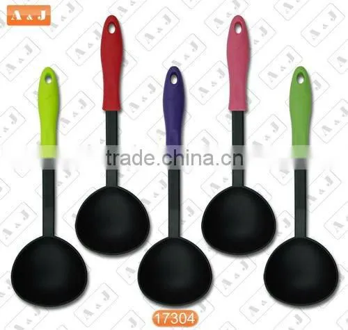7 PCS Nylon Kitchen Tools Set with Colorful Handle