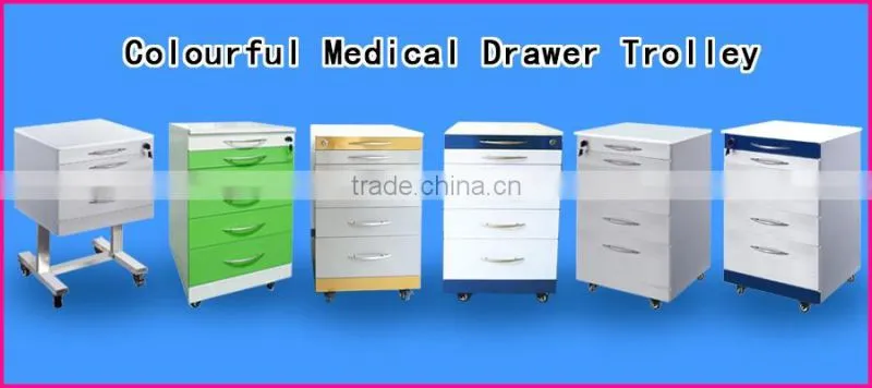 Dental stainless steel mobile trolley for sale !