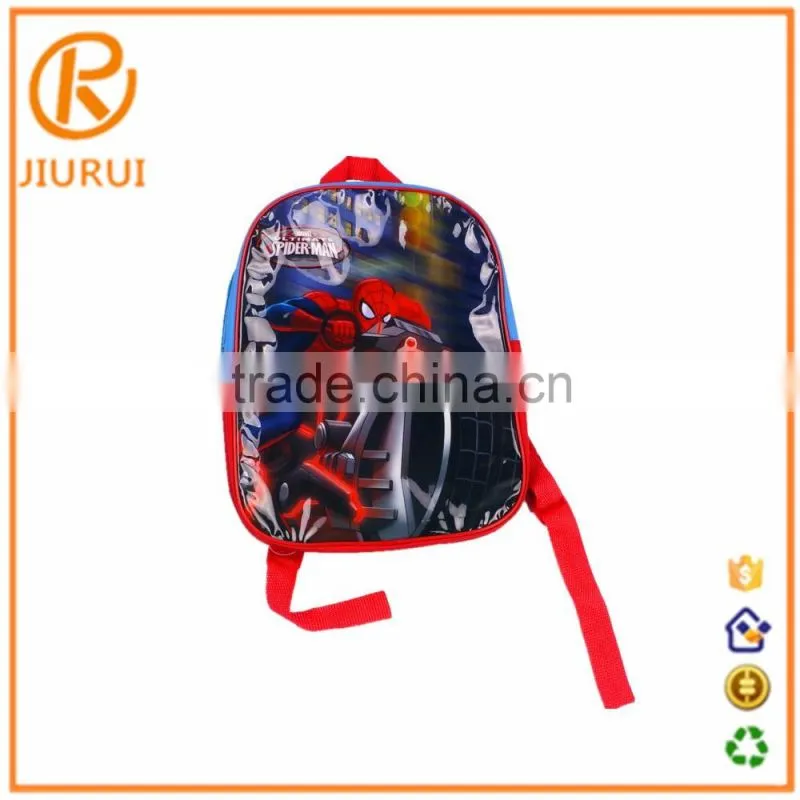 Fancy children bag, canvas cute cartoon wholesale little child school bag