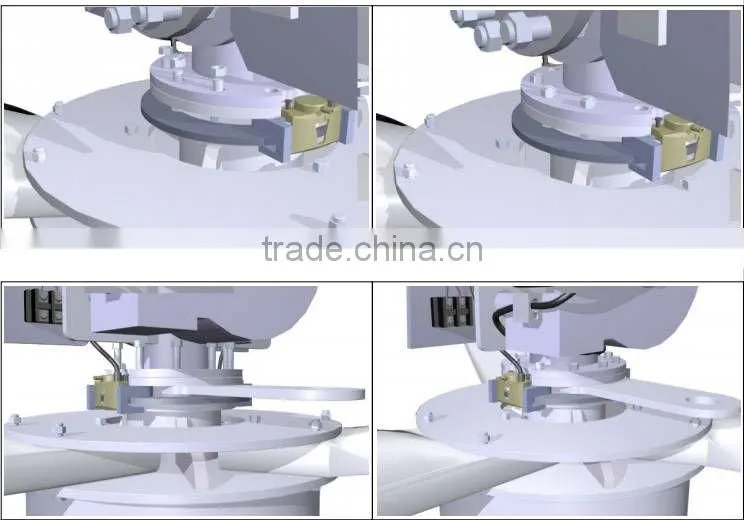 Alternative energy wind power 50kW turbine blade