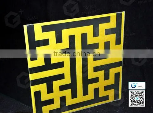 Curtain wall glass designs, metal color ceramic looks more bright