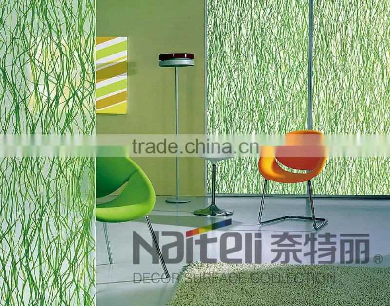 Interior Decorative Acrylic Glass Toilet Partition Board