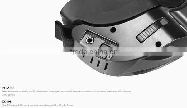 H1918 New Arrival Flysight SPX01 Picture in Picture FPV Goggles with Charger & Battery and Power Supply
