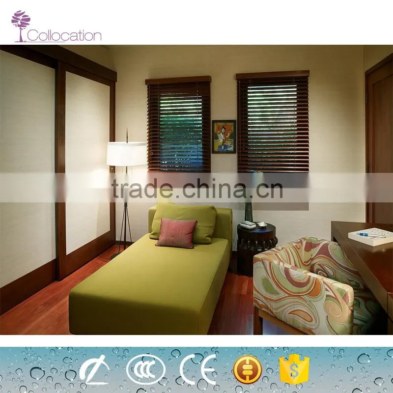 2015 new style designs simple shutters pvc window design