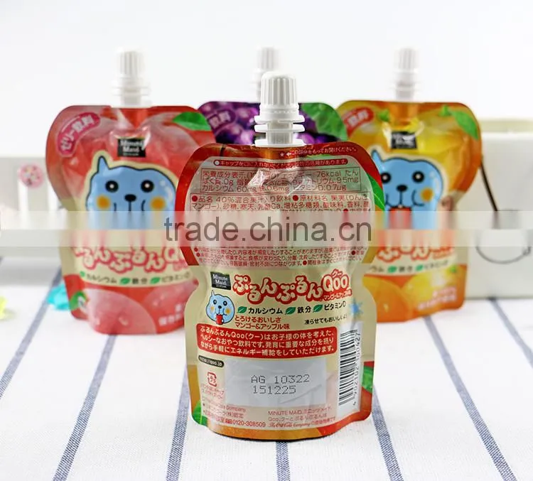 spout pouch for food grade material fast delivery time