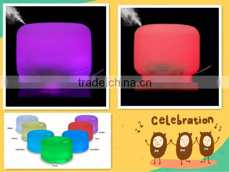 500ML Aromatherapy Diffuser, Essential Oil Diffuser,Large Ultrasonic Aroma Diffuser BK-EG-FD04