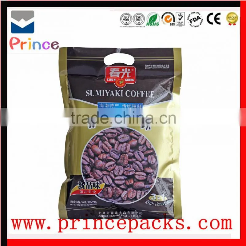Laminated Foil Resealable Tobacco Bag With Custom Design