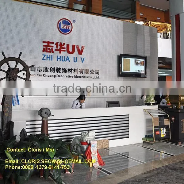 Acrylic laminated high gloss sheets 18mm for kitchen cabinet door panel