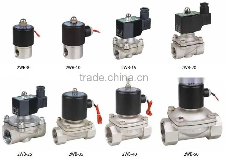 2WB Series Stainless Steel Solenoid Valve