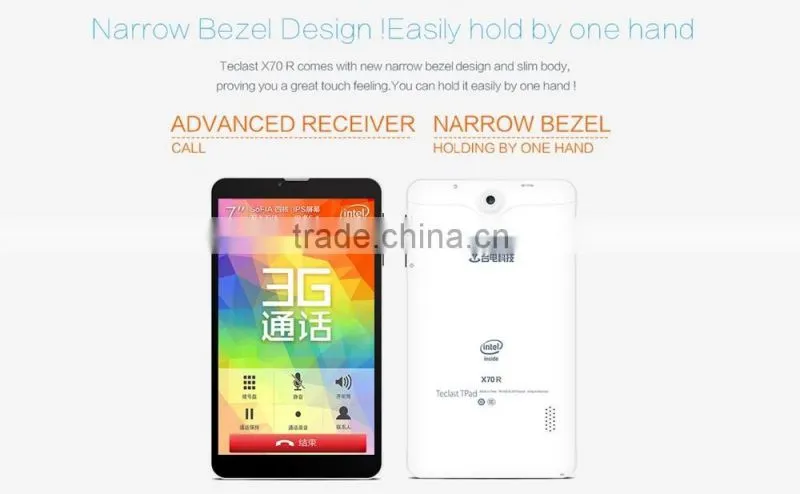 2016 new Original Teclast X70 R 3G tablet Android 5.1 7 inch IPS Retina Screen Intel X3-C3230 64bit Quad Core 1GB RAM 8GB ROM