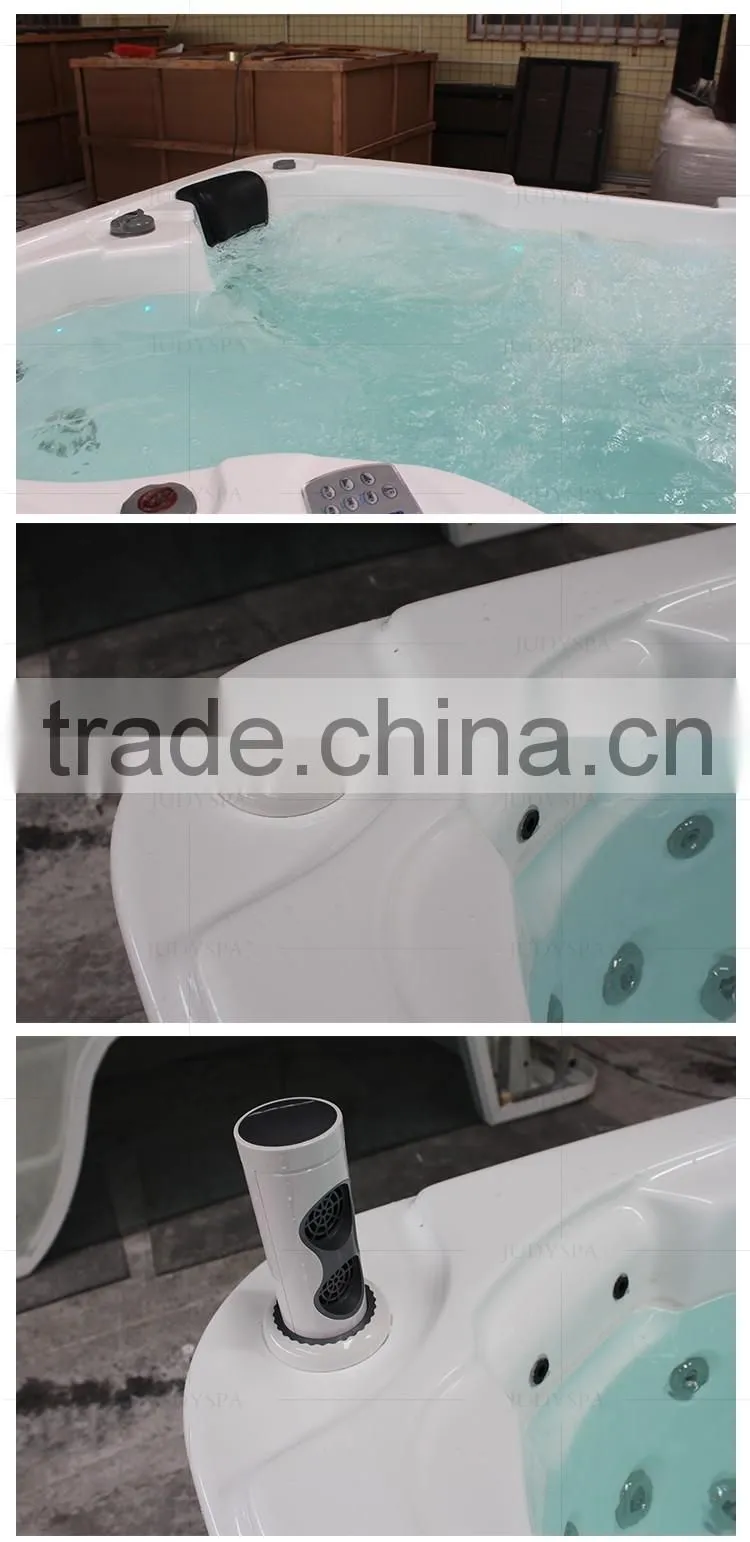 outdoor spa 3 person bathtub swimming poo hot spa p028