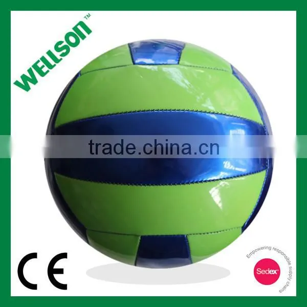 Shiny PVC volleyball