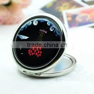 new arrival crystal cosmetic mirror for pocket compact (R-1374