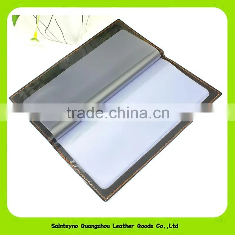 16043 Factory supplier leather paper document holder