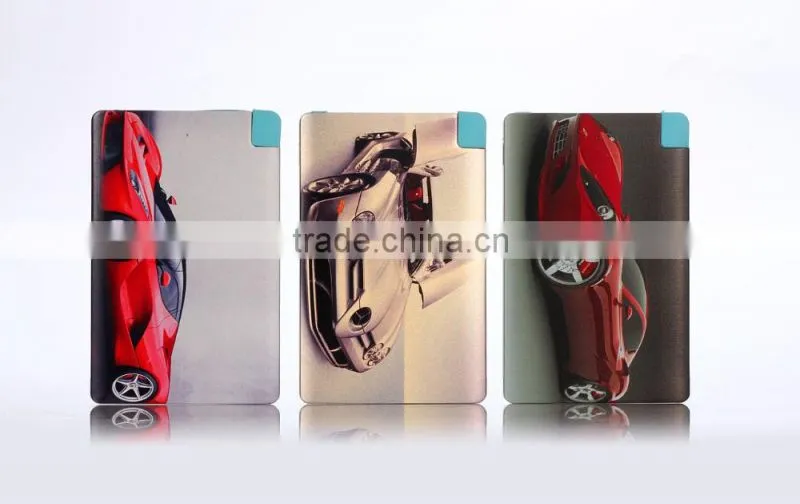 2016 3000mah shenzhen factory ultra slim credit card power bank
