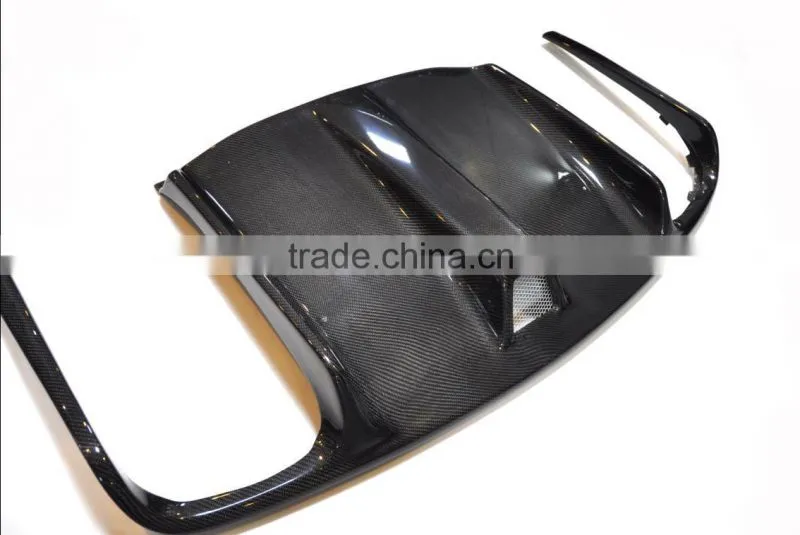 high quality Carbon fiber rear lip spoiler and diffuser spoiler for Benz E-Class W207 amg style