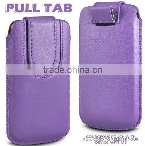 Premium Mobile Phone Pouch with strap for blackberry Case