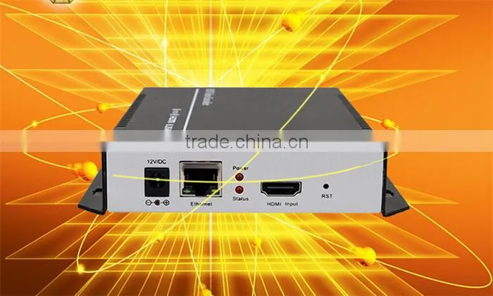 Low cost 16Ch hd rtmp encoder h.264/h.265 iptv streamer