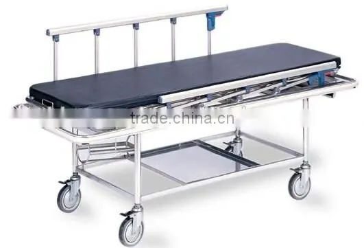 Stainless steel 201/ 304 stretcher trolley