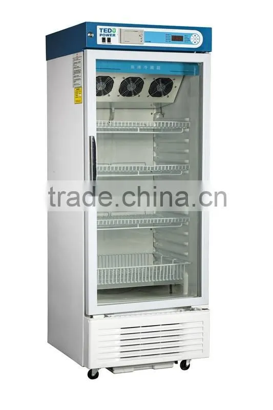 4degree homothermal Celsius 280Liter Blood Bank Refrigerator